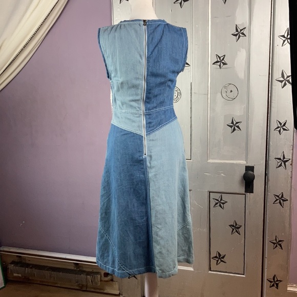 Holding Horses Denim Color Block Dress size 2 🖤 - Picture 10 of 10
